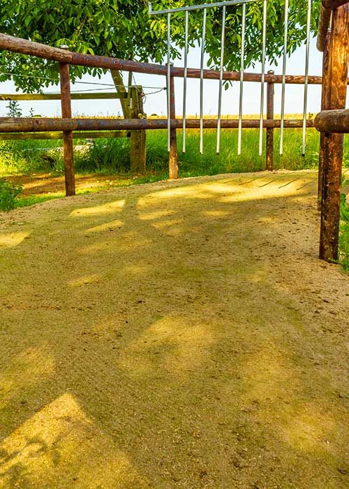 Kunstrasen im Roundpen