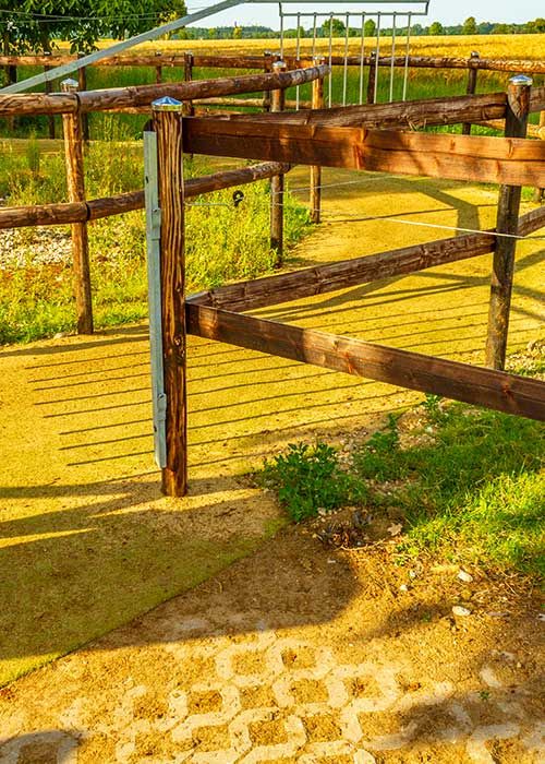 Kunstrasen im Roundpen